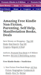 Mobile Screenshot of nonfictionfreebooks.com