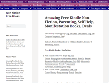 Tablet Screenshot of nonfictionfreebooks.com